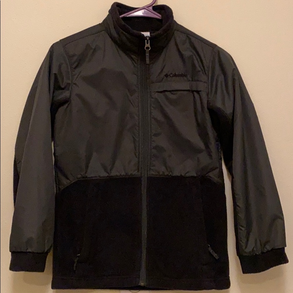 Boys Columbia fleece jacket